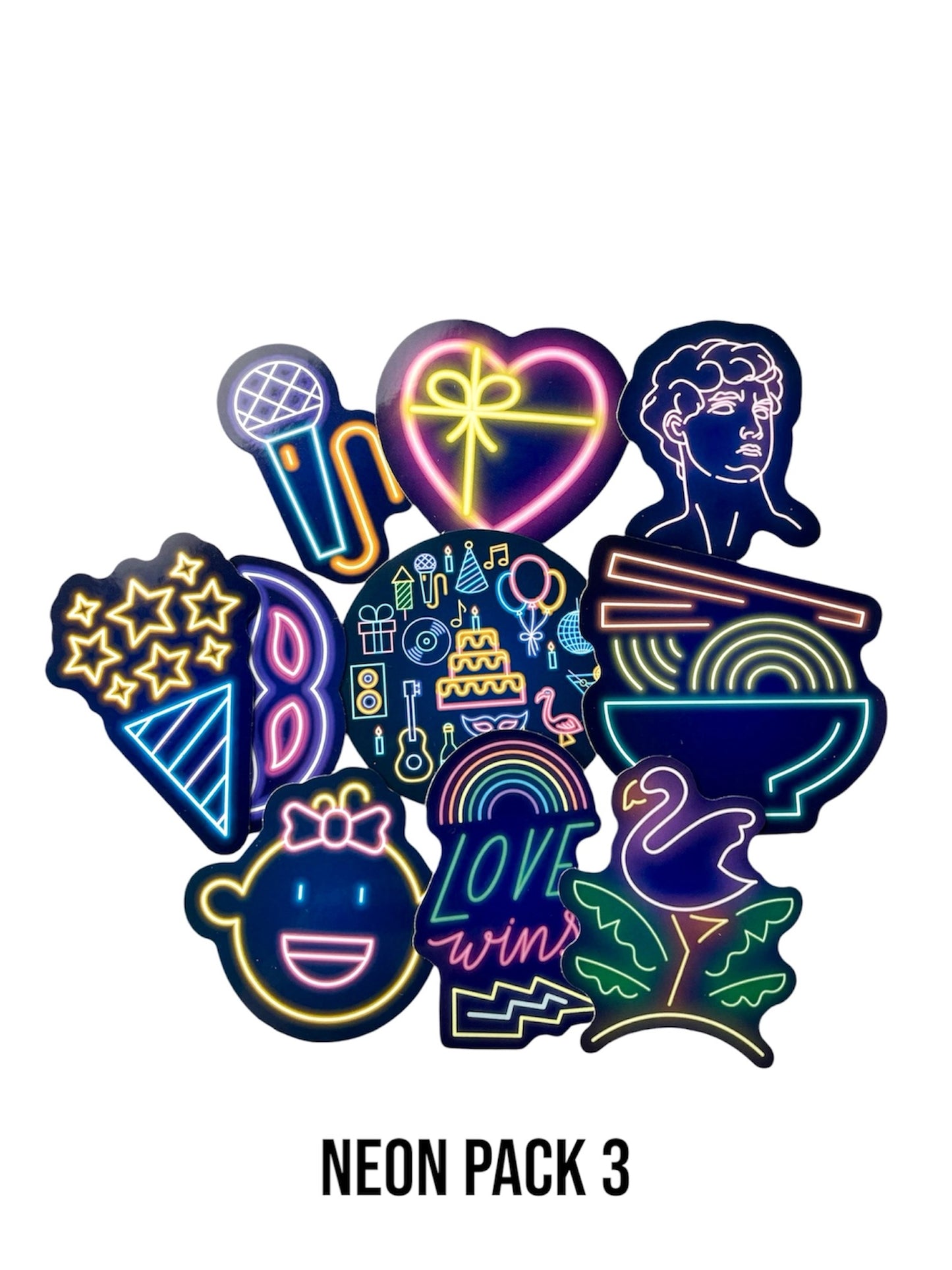 Neon Sticker Pack