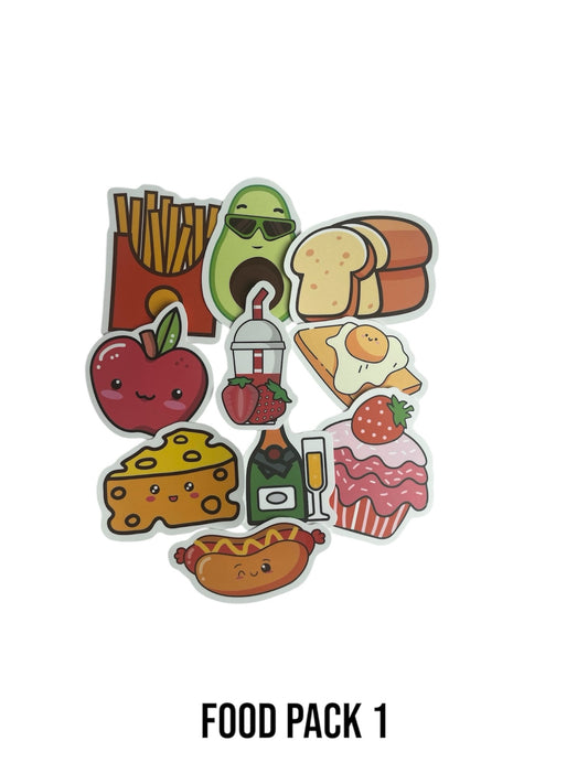 Fun Food Stickers