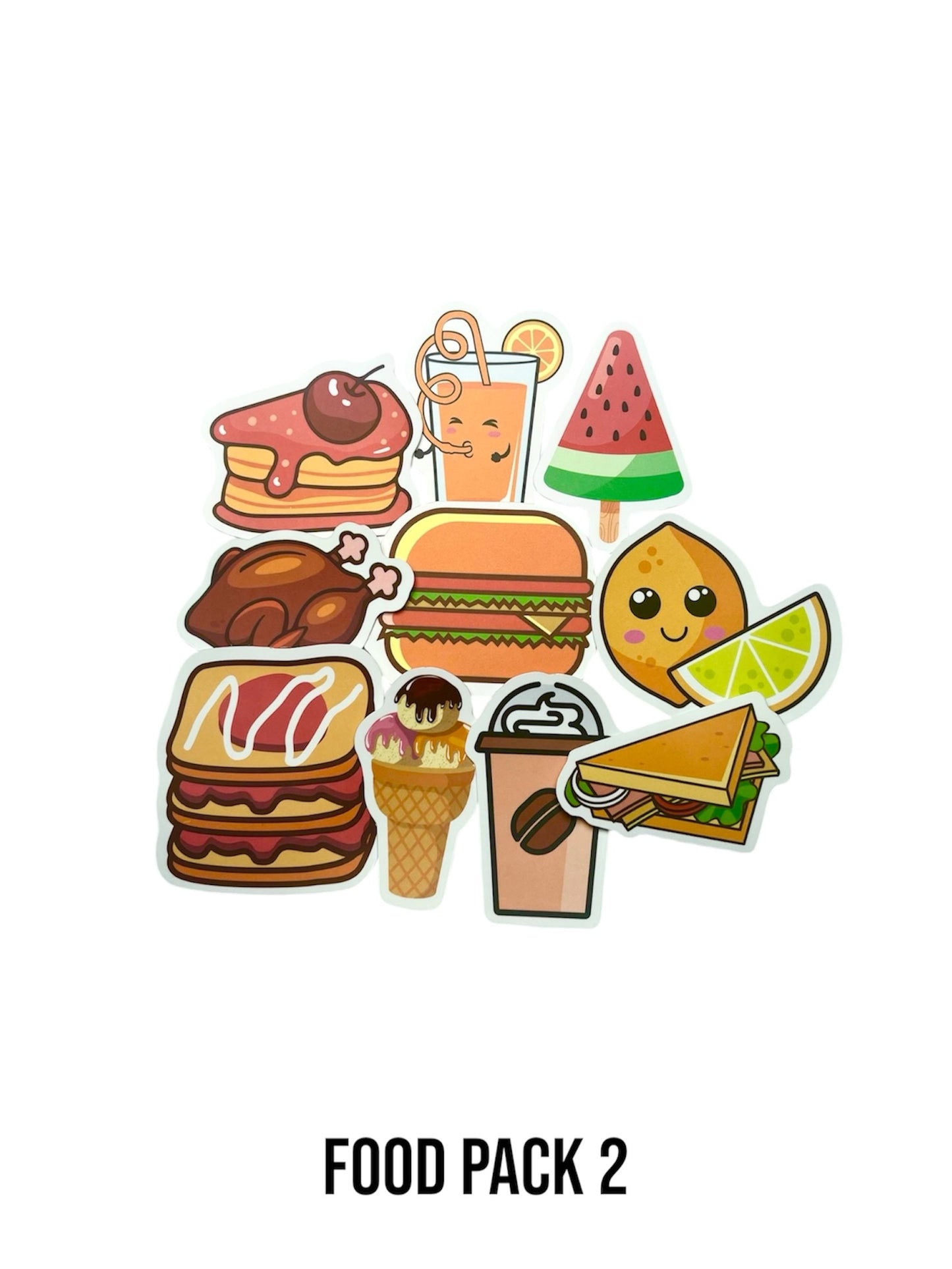 Fun Food Stickers