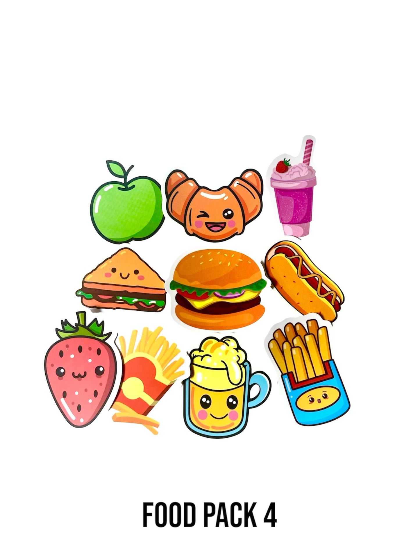 Fun Food Stickers