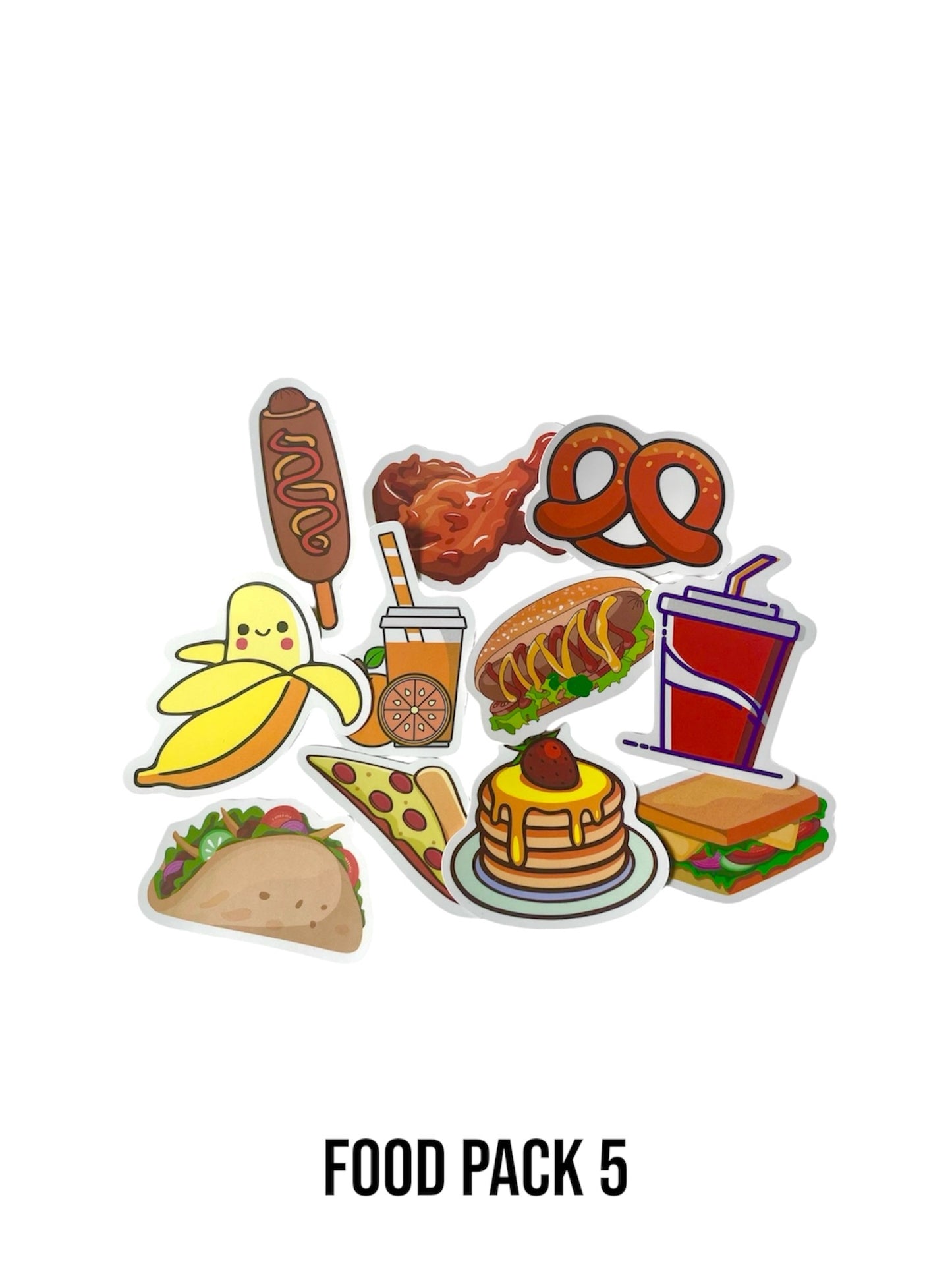 Fun Food Stickers